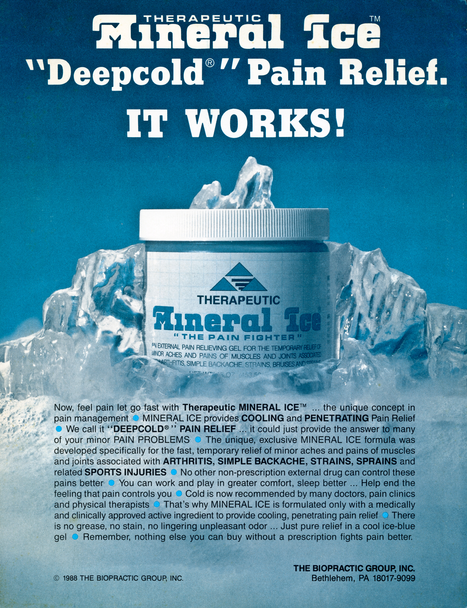 Mineral Ice Ad
